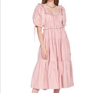 En Saison Brielle Tiered Midi Dress